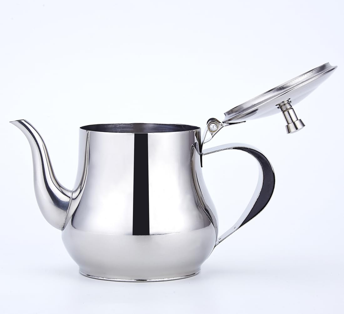 SANQIAHOME 360ml Stainless Steel Small-Capacity mini teapot Coffee Servers