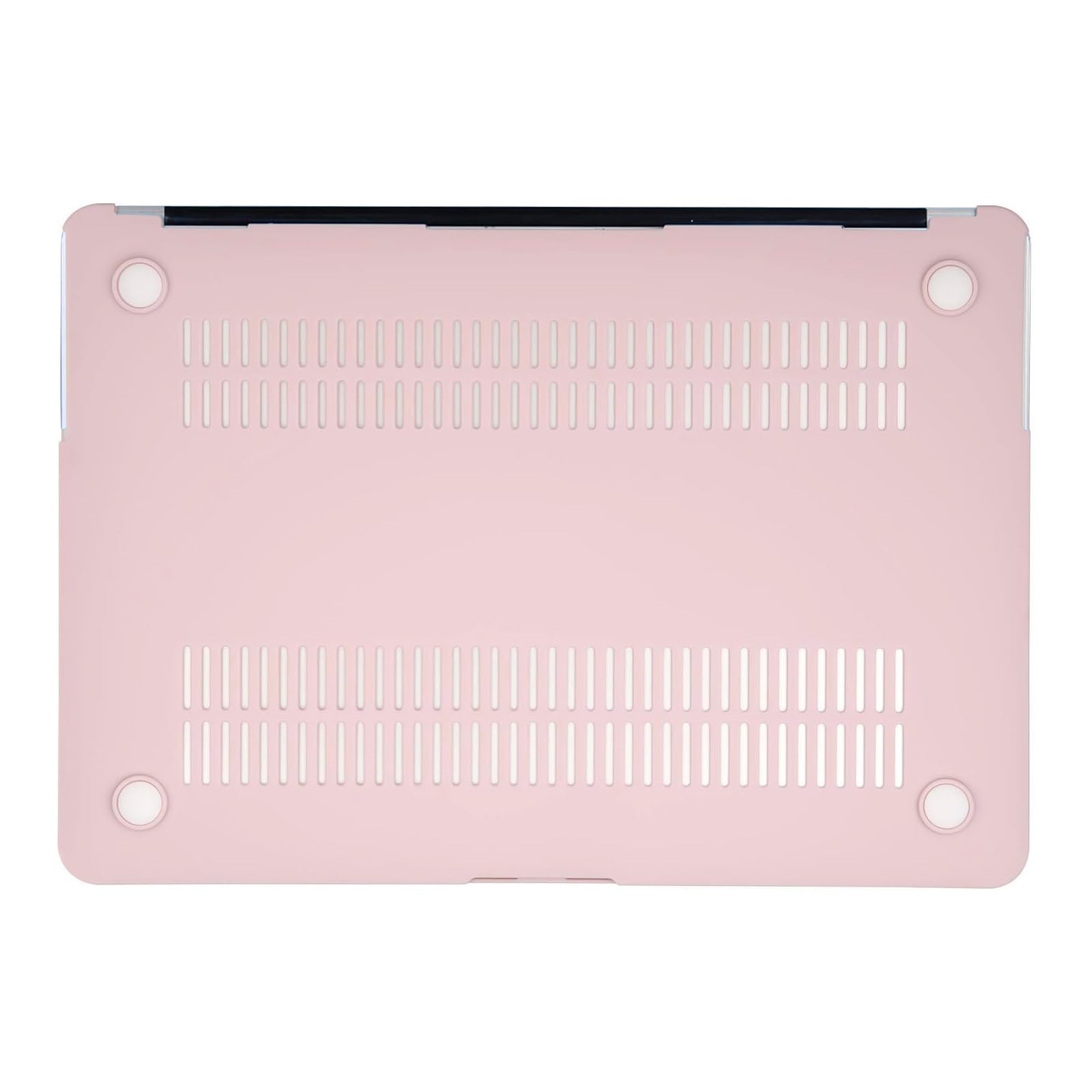 MOSISO Compatible with MacBook Air 13 inch Case (Models: A1369 & A1466, Older Version 2010-2017 Release), Protective Plastic Hard Shell Case & Keyboard Cover & Screen Protector, Rose Quartz