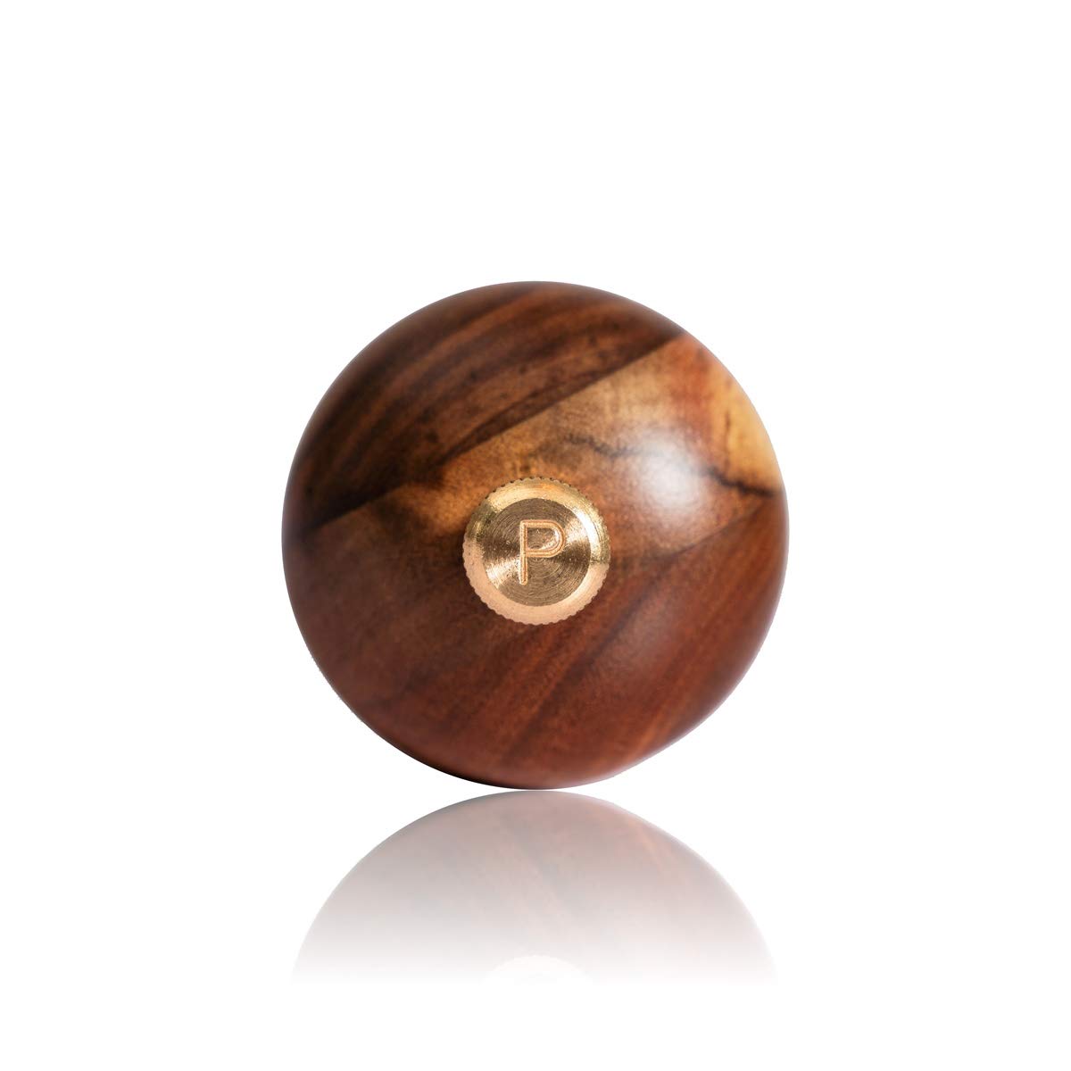 DeroTeno Pepper Mill, Pepper Grinder with Adjustable Stainless Steel Grinder, Acacia Wood, Height 30 cm
