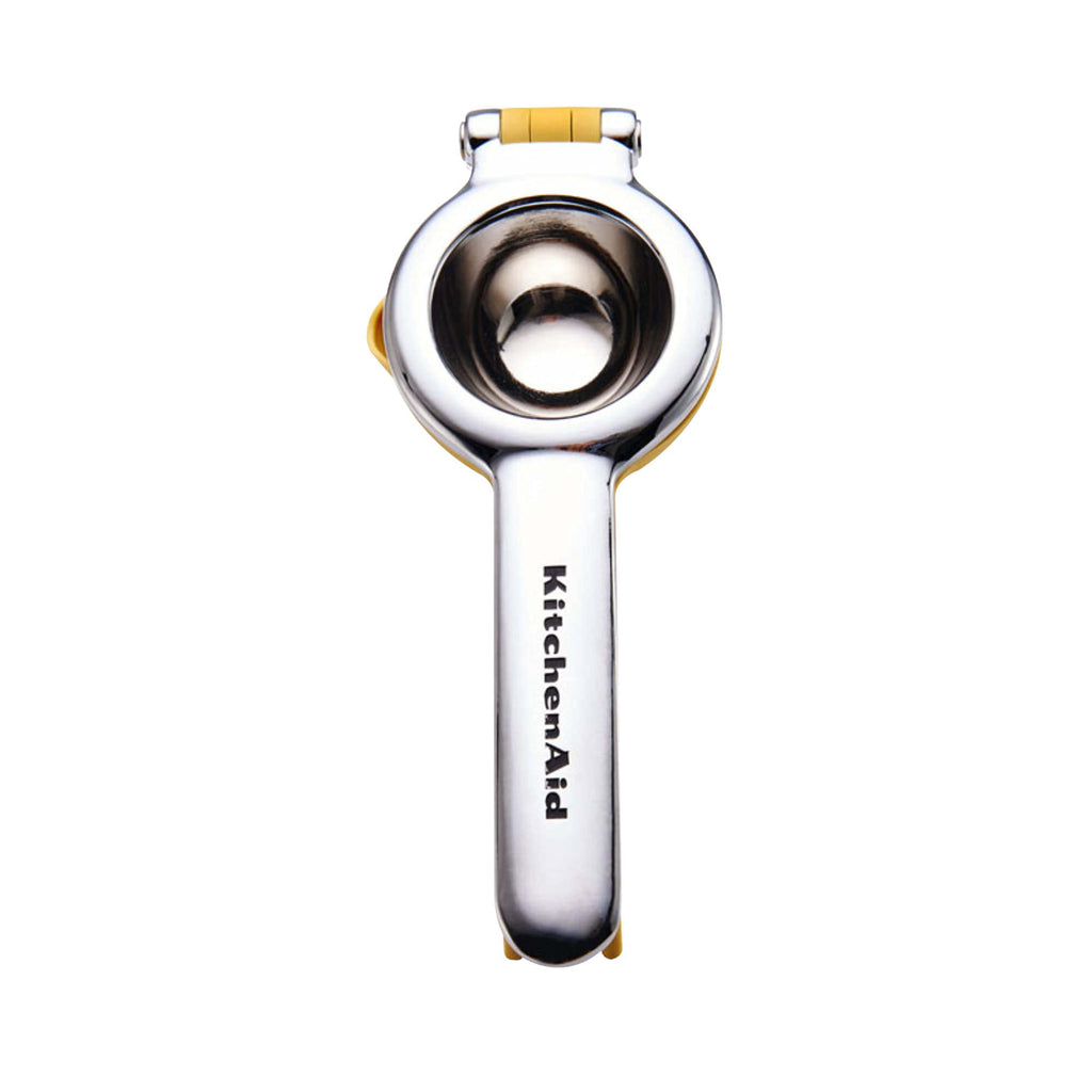 KitchenAid - Aluminium No Mess Citrus Press, Durable and Dishwasher Safe (Yellow)