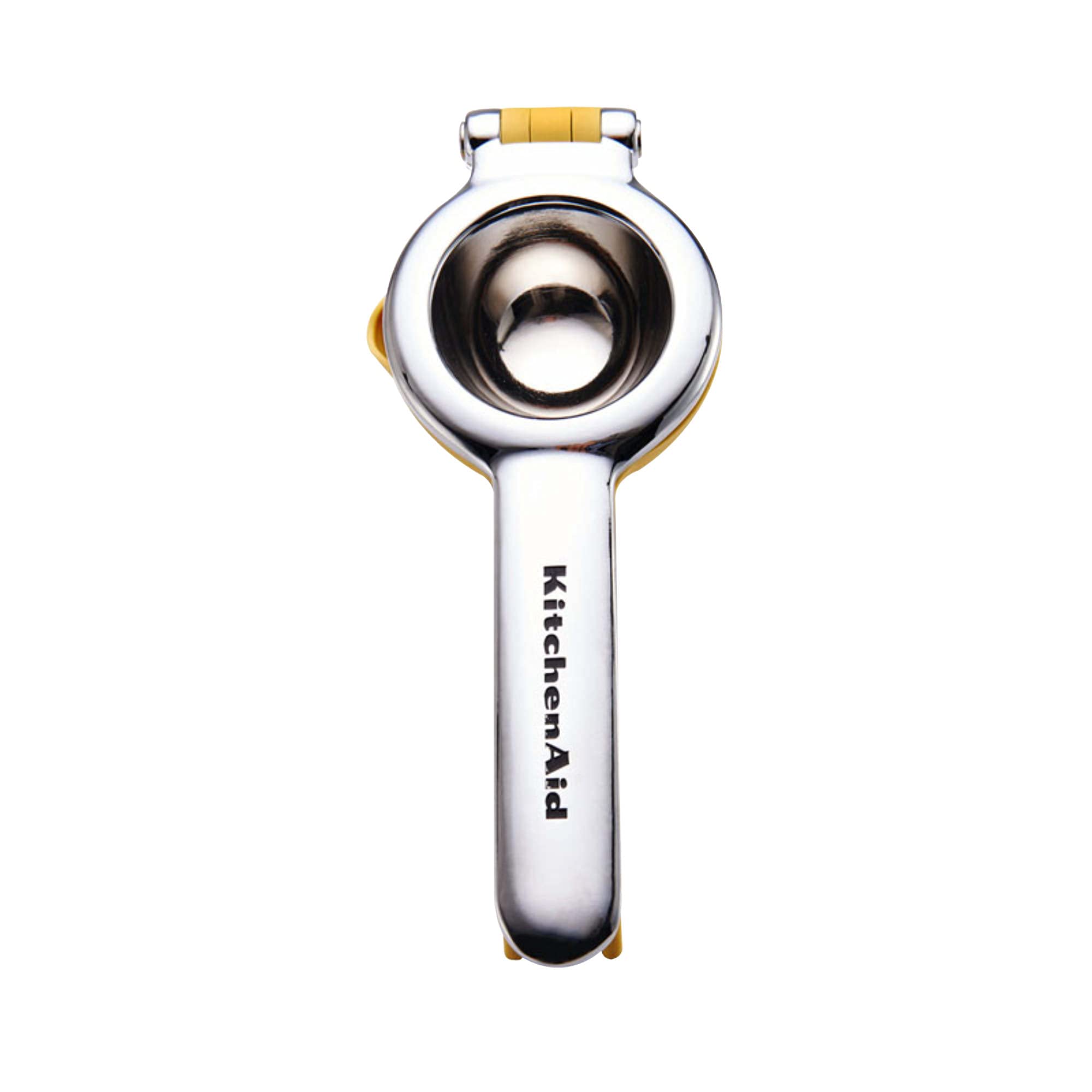 KitchenAid - Aluminium No Mess Citrus Press, Durable and Dishwasher Safe (Yellow)
