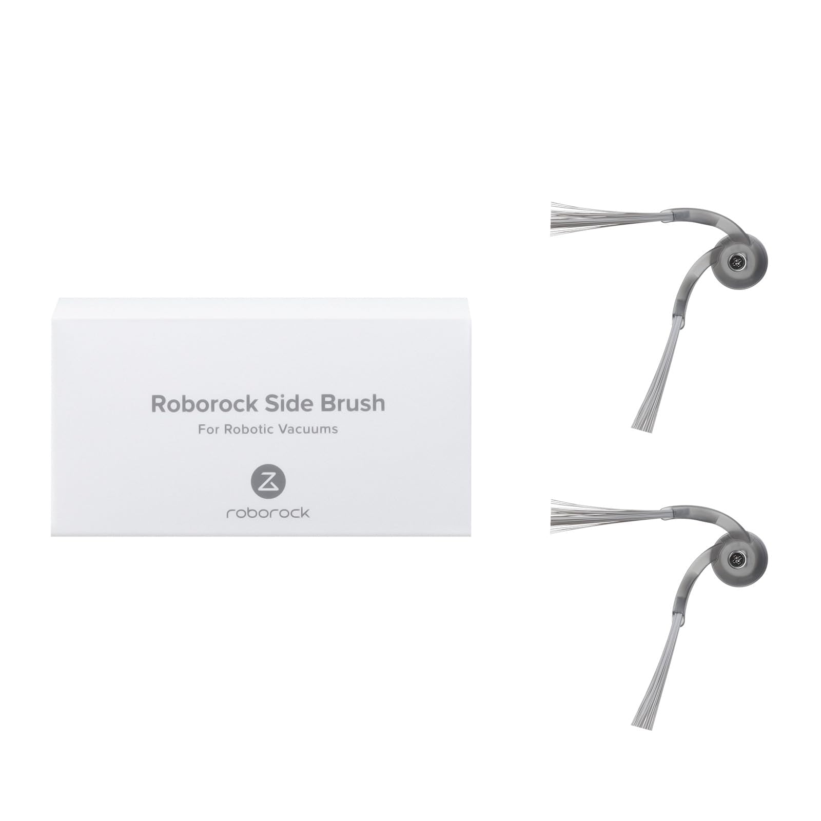roborock Zero-Tangling Side Brushes Replacement (2 Pieces) for Qrevo S Pro, QV 35A, Qrevo S5V, Qrevo Curv, Qrevo Curv S5X, Qrevo Edge, Q Series, Saros 10, Saros 20, Saros Z70 Robot Vacuum