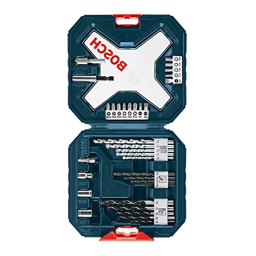 BOSCH MS4034 Drilling and Driving Set (34-Piece), Black