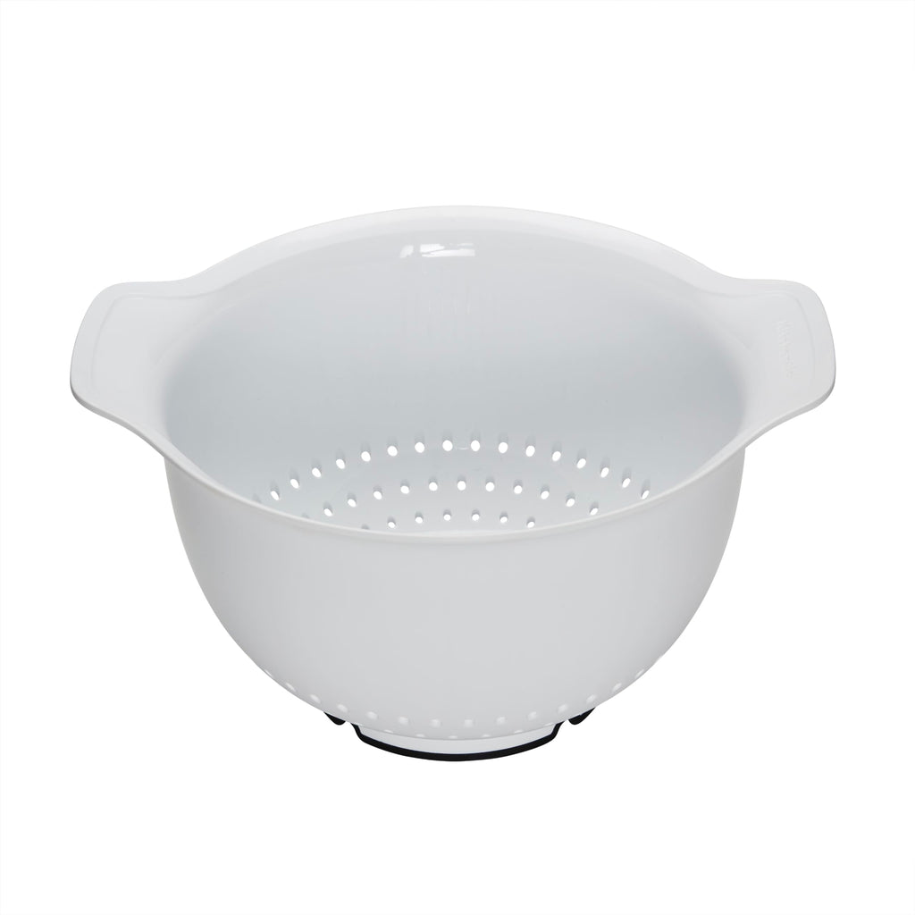KitchenAid - Plastic Colander, Kitchen Tools (5qt, White)