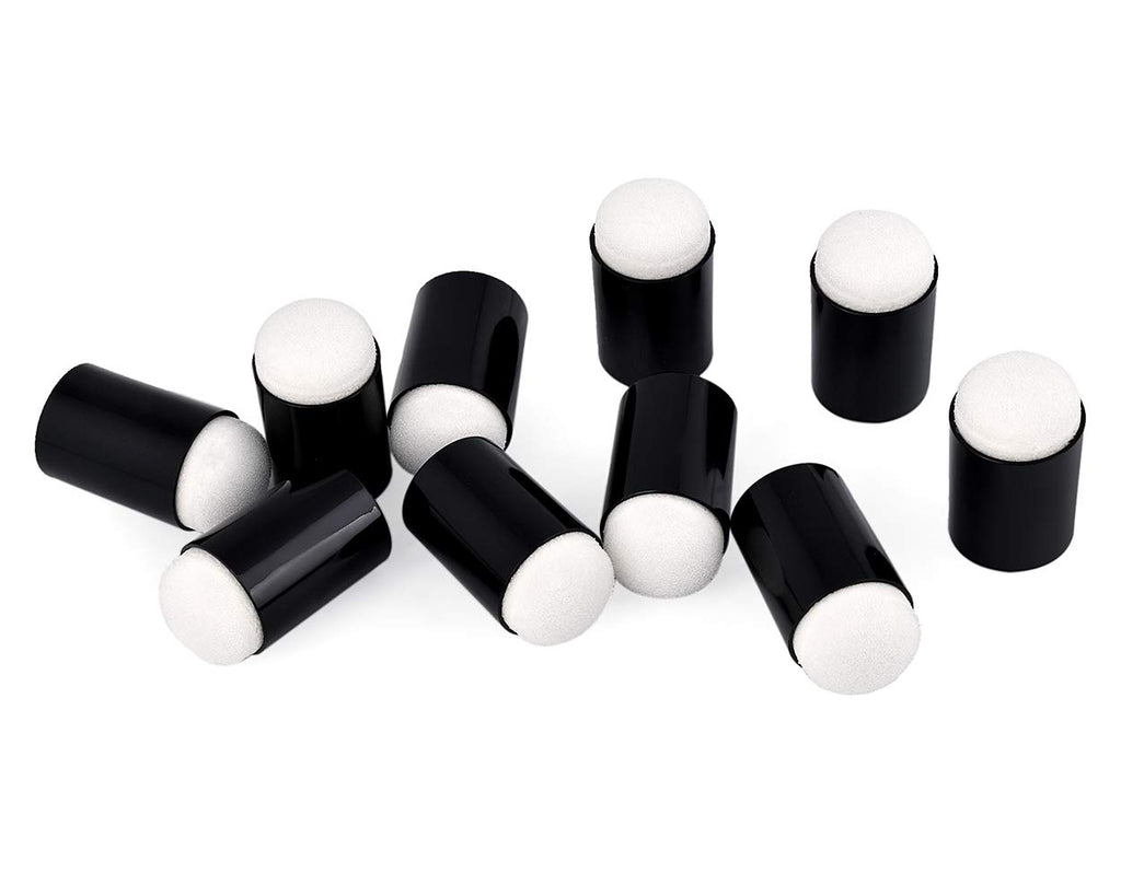 DS. DISTINCTIVE STYLE 40 Pieces Finger Sponge Dauber with Storage Case Craft Daubers for Chalk Ink Painting Card Making