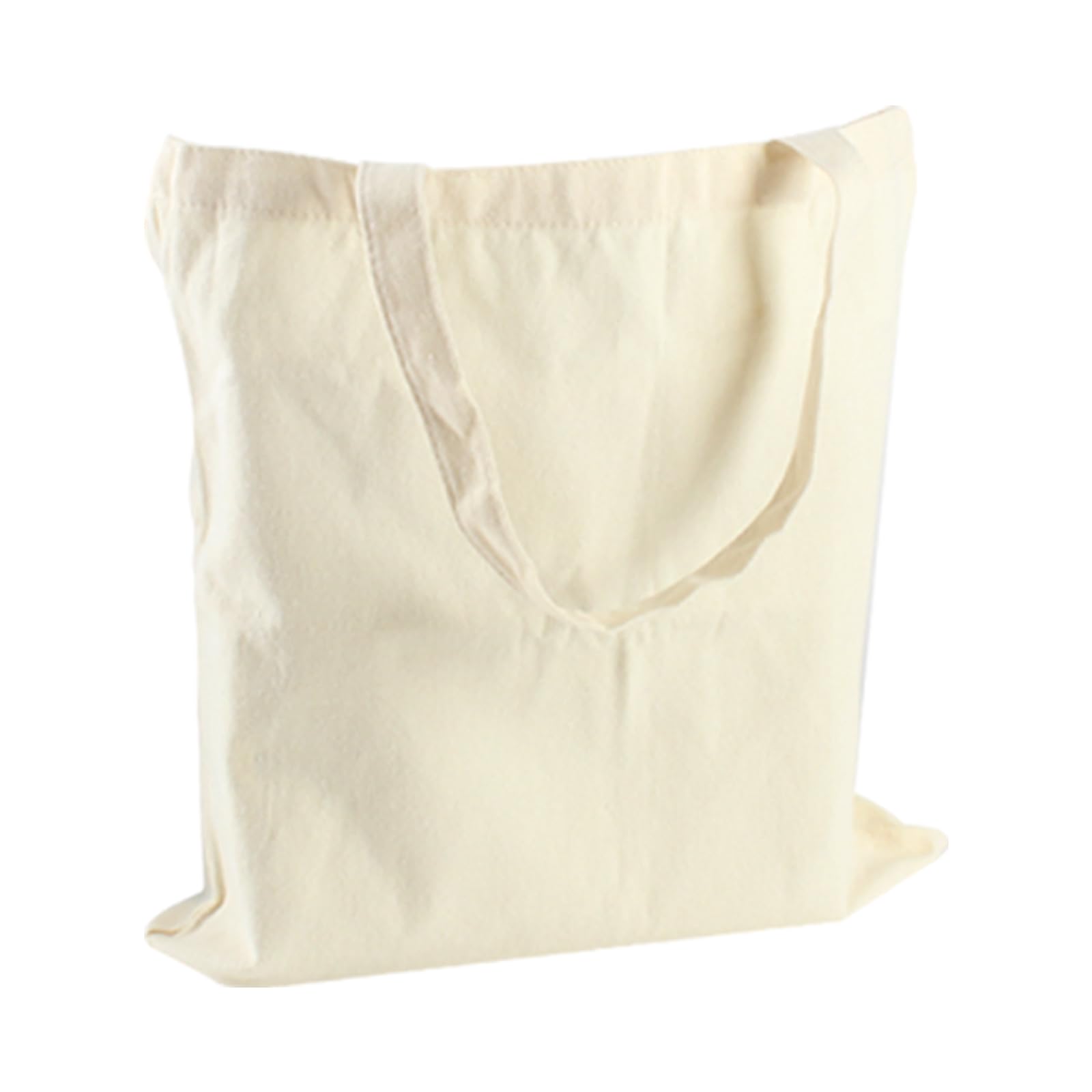 Belinlen 6pack Blank Canvas Tote Bag, 15x16Inch Cotton Tote Bag, Economical Cotton Shopping Bags Bulk,Suitable for DIY, Promotion, Gift, Shopping,Daily Use.