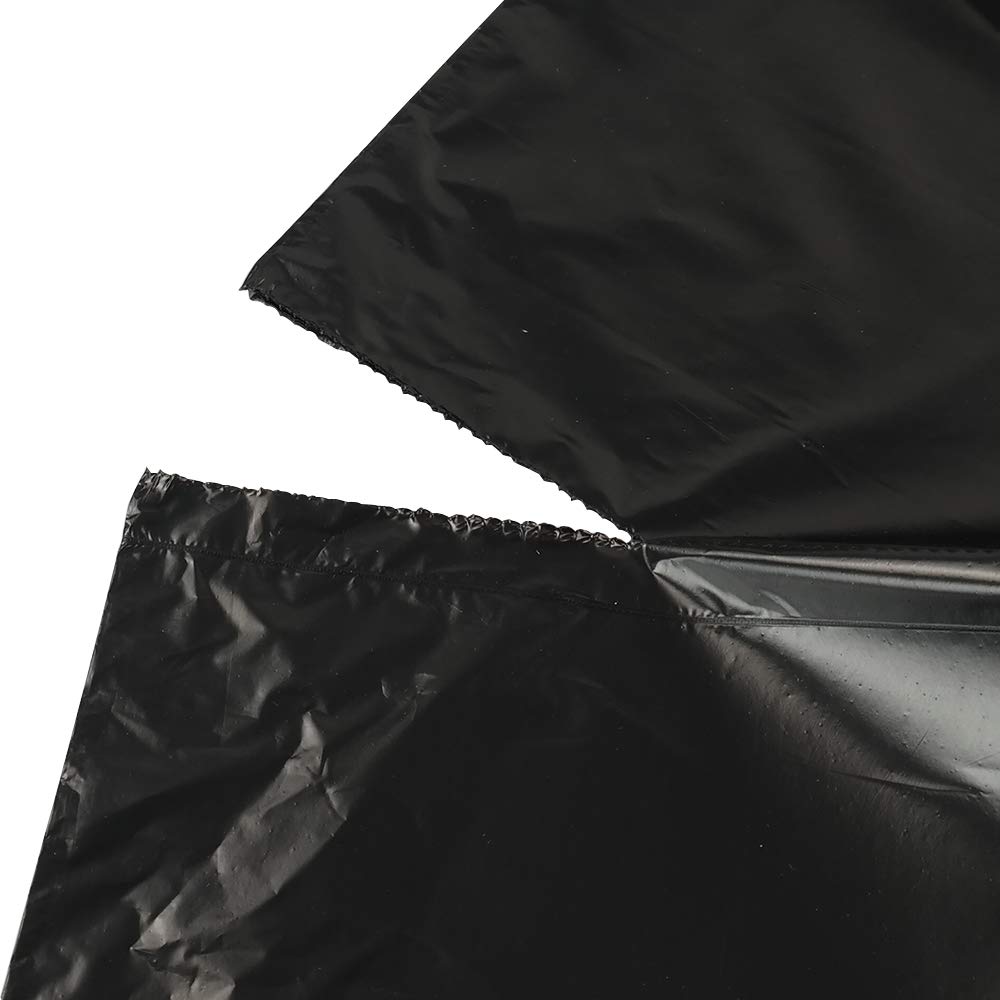 Gloreen Small Trash Bag, 5L Black Leakproof Wastebasket Trash/Garbage Can Liners (6 Roll, 150Counts)