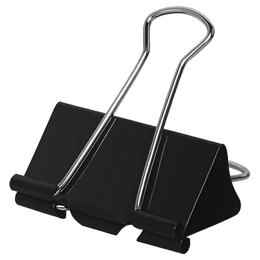 2 Inch Extra Large Binder Clips 48 Pack, Jumbo Paper Clips, Big Paper Clamps, Binder Clips Large Size for Home, School and Office Supplies