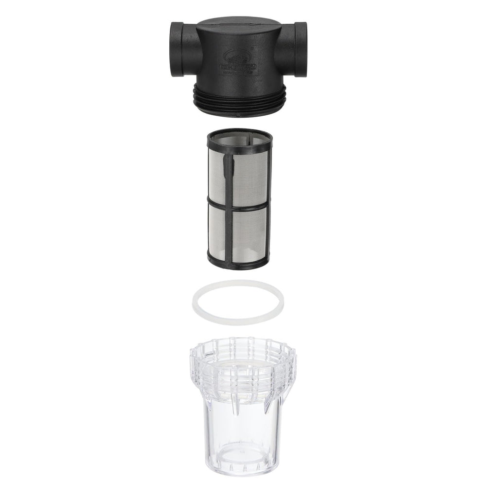PATIKIL 3/4 Inch Female in-Line Strainer with 100 Mesh Stainless Steel Filter Screen Water Pump Filter for Garden Irrigation Pressure Washer Inlet