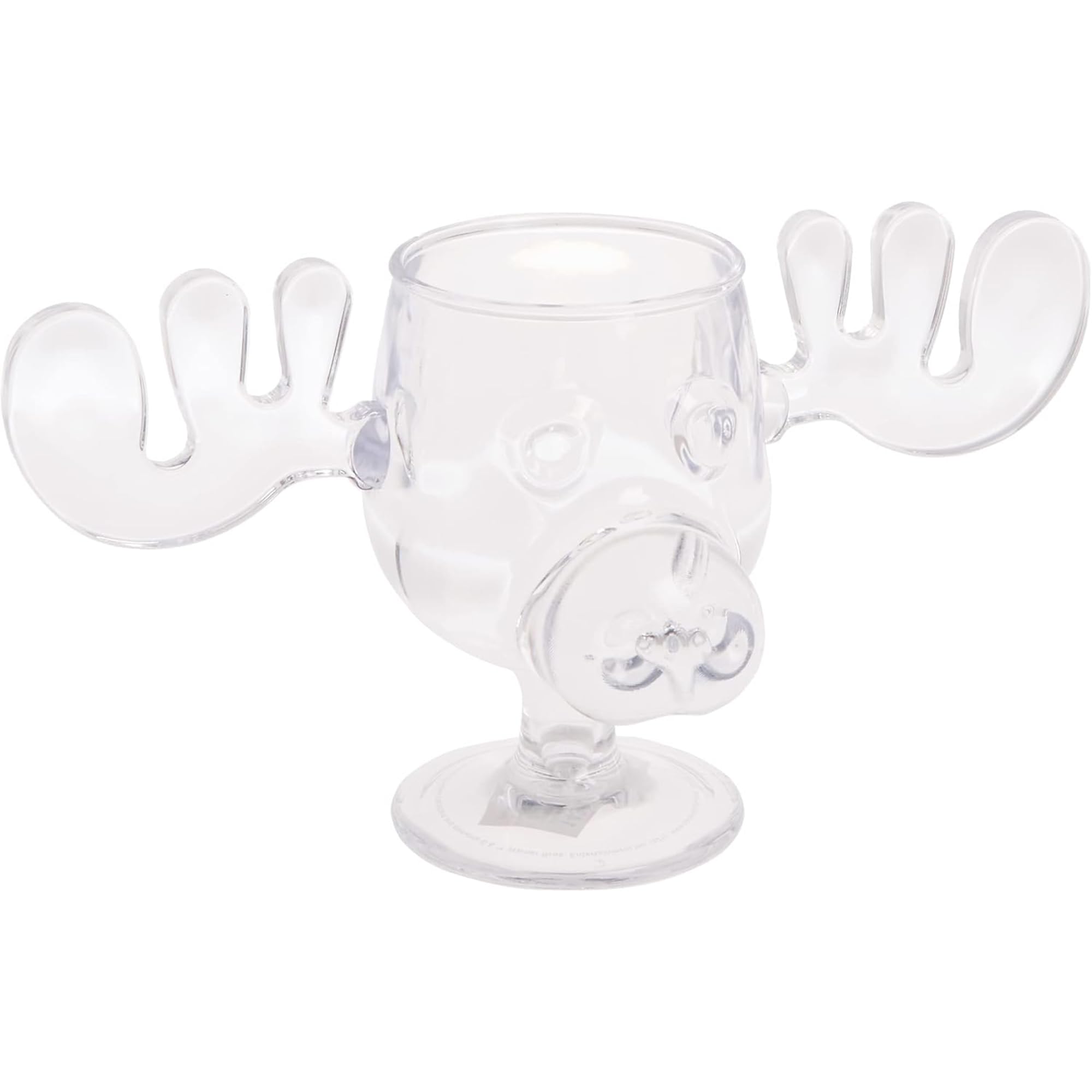 Spoontiques - National Lampoon’s Christmas Vacation Acrylic Moose Cup - Griswold Moose Mug - 4.5” - 6 Ounce