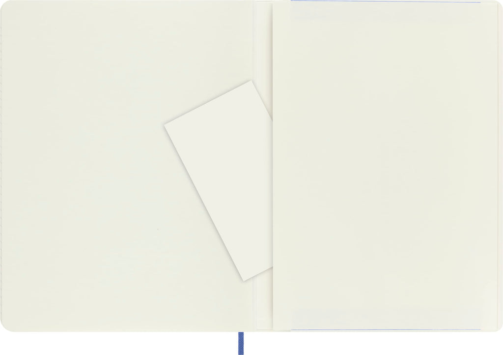 Moleskine Classic Notebook, Extra Large, Ruled, Hydrangea Blue, Soft Cover (7.5 X 9.75)