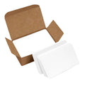 VANRA 300 Small Blank Index Cards Color Cardstock Study Flash Cards, 3.5x2 inches, Unruled with Rounded Corners (White, 300/Pack)
