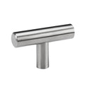 homdiy Cabinet Knobs Brushed Nickel Drawer Knobs Cabinet Door Knobs Single Hole T Knobs for Kitchen Cabinets 20 Pack