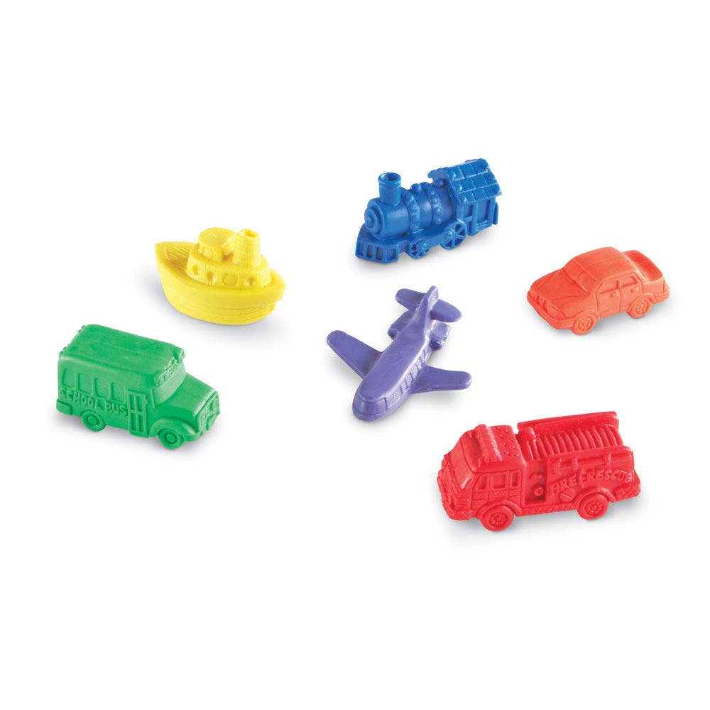 Learning Resources LER0190 Mini Motors Counting and Sorting Fun Set, Early Math Skill, Set of 72, Ages 3+
