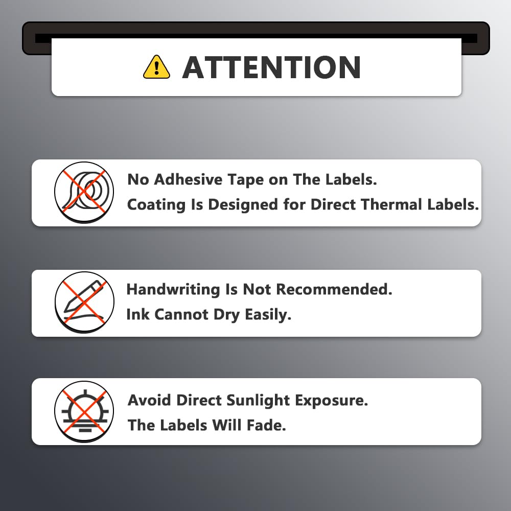 BETCKEY - 1" x 0.5" (25 mm x 13 mm) Small Labels Compatible with Zebra & More Label Printer, Premium Adhesive & Perforated [6 Rolls, 14580 Labels]