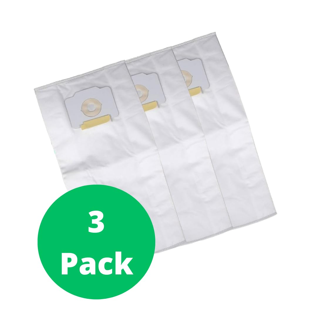 SVB Eureka Beam Central Vacuum Dustlock 3 Bags per Pack SVB Multi Ply for Electrolux Kelvinator MasterCraft 4464 Kenmore 50500 UMC18 BOSS (Pack of 3)
