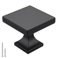 goldenwarm 5 Pack Black Cabinet Knobs Kitchen Drawer Knobs - Cabinet Hardware Black Cupboard Knobs Black Kitchen Cabinet Hardware Matte Black Drawer Knobs Bathroom Drawer Knobs