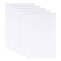 BENECREAT 5 Sheets 3mm White Foam Boards 11.8x7.8 Rectangle Foam PVC Sheet Poster Board Mount Board for Mounting, Crafts, Modelling, Art, Display, School Projects