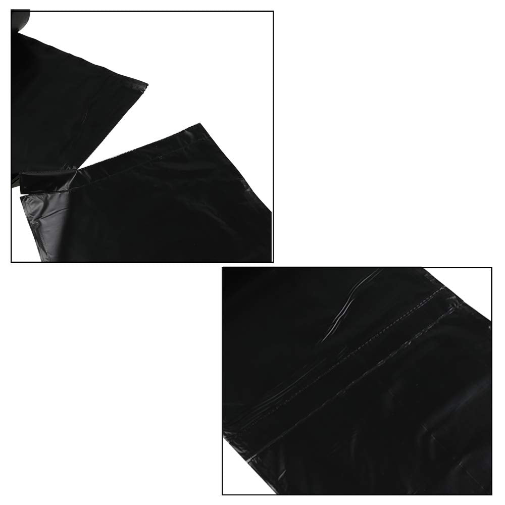 Ramddy 4 Gallon Trash Bags, Black Garbage Bags, 6 Rolls / 150 Counts
