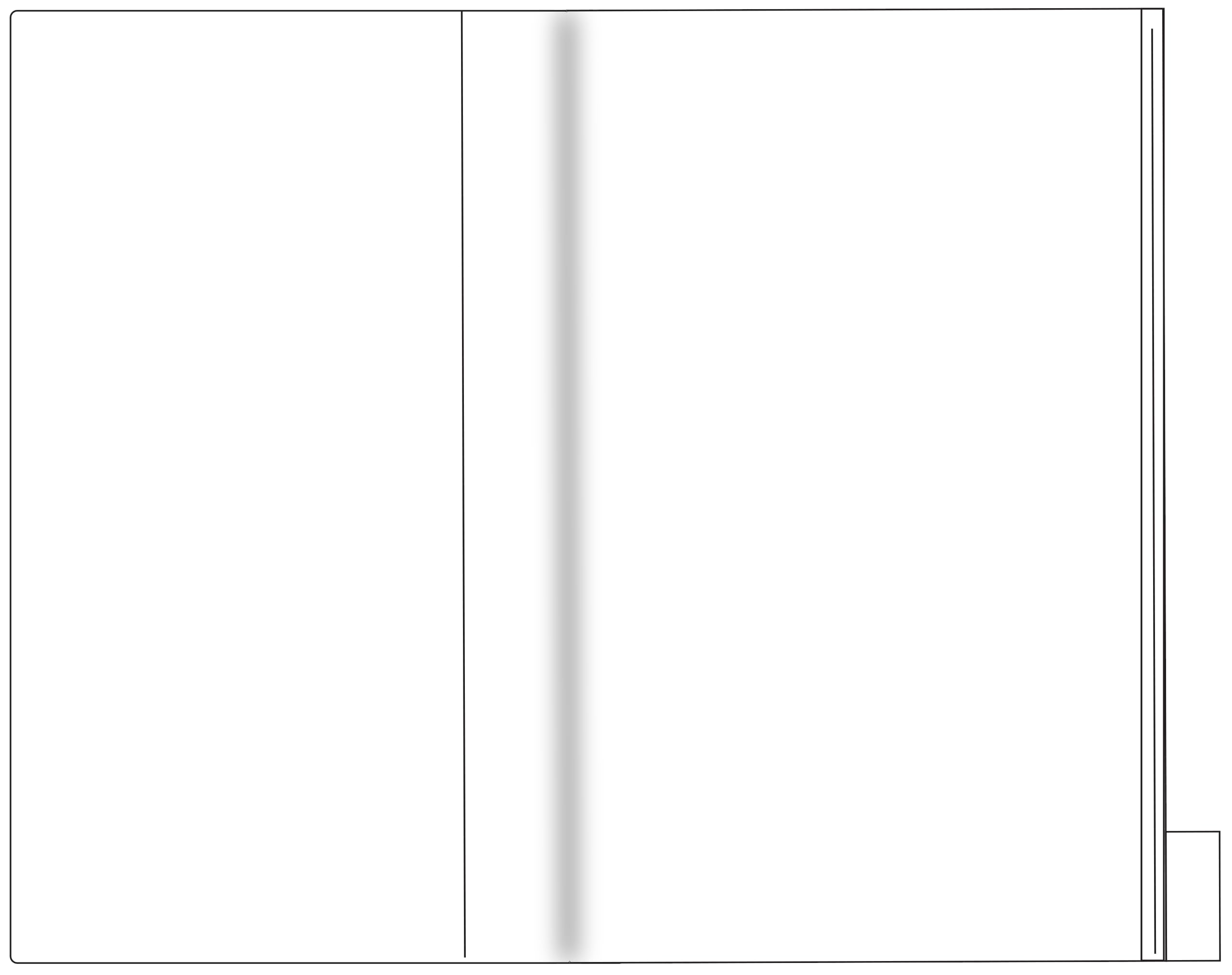 Voyager Notebook - Black (Traveler's Journal, Planner, Notebook)