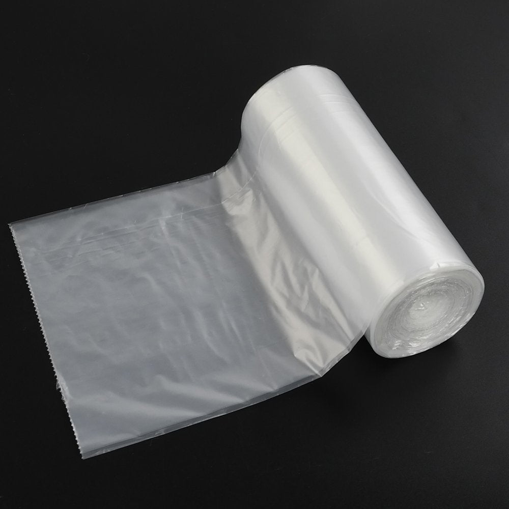 Vababa 6 Gallon Trash Bags, 225 Counts, Clear