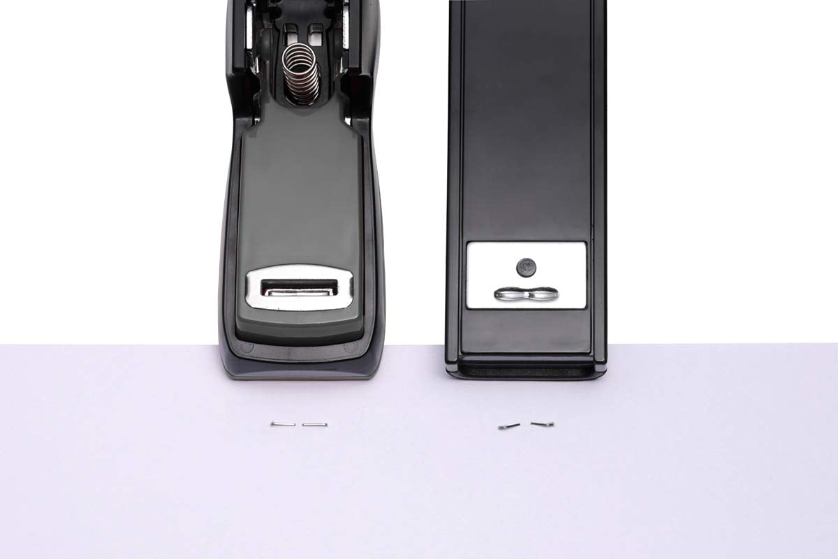 Bostitch Stapler with Staples Value Pack Set, Heavy Duty Stand Up Stapler, Black, 40 Sheet Capacity with 5000 Staples, Small Stapler Size, Fits Into The Palm of Your Hand (B175-BLK -VP)