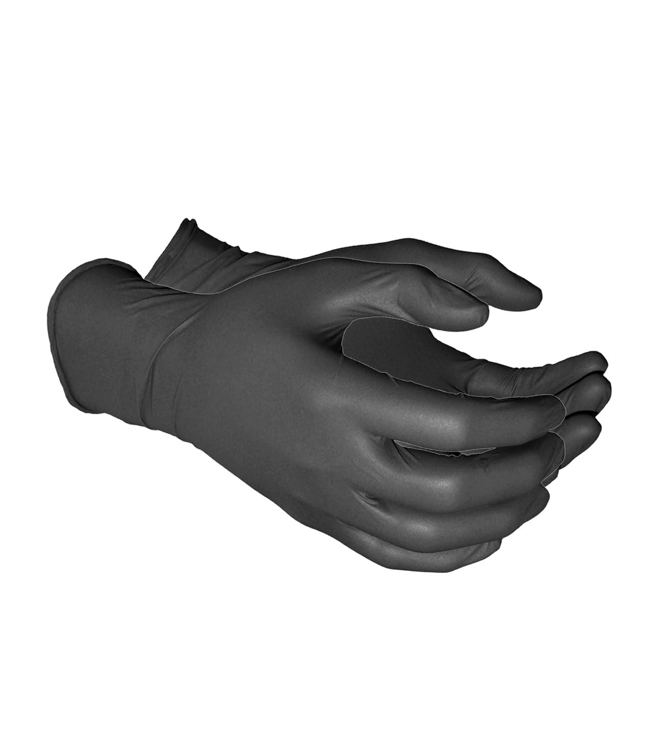 Watson Gloves Grease Monkey 5555PF Biodegradable Nitrile 8 MIL Disposable Gloves, Black, XX-Large, 50/Box
