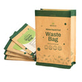 MKR Green Life - Compostable Paper Kitchen Food Waste Bags - 100% Cellulose Leak-Resistant Bin Liners, 35 Count
