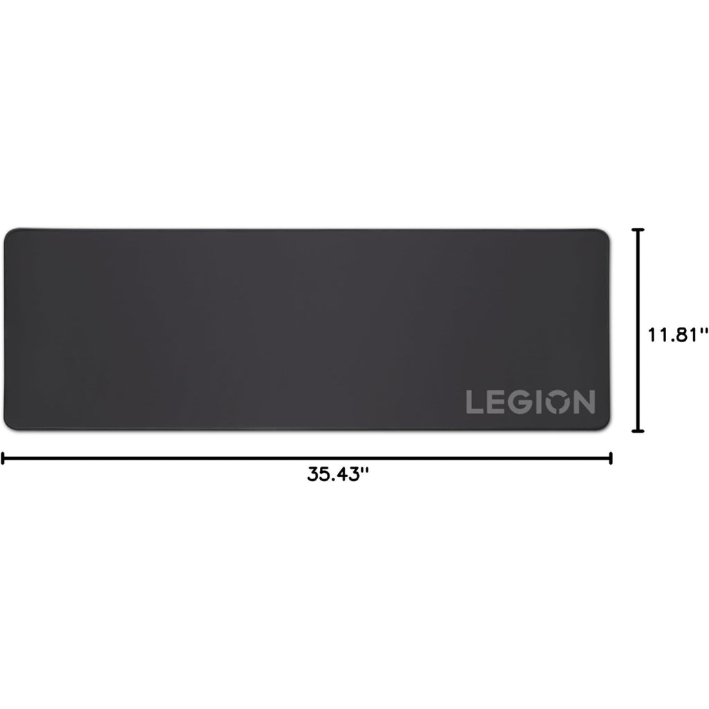 Legion Gaming XL Cloth Mouse Pad, Anti-Fray, Non-Slip, Water-Repellent, GXH0W29068, Black