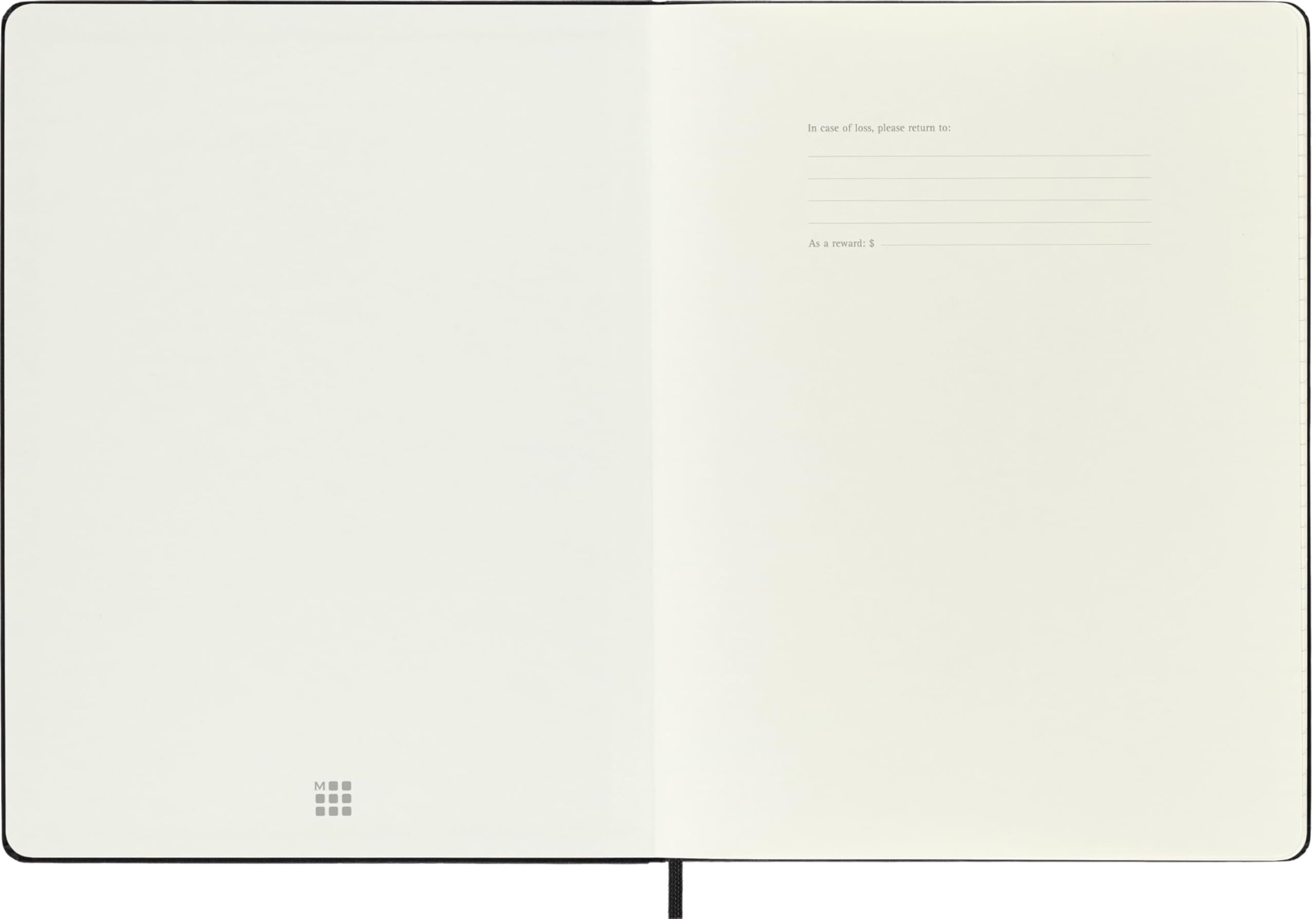 Moleskine Classic 18 Month 2025-2026 Weekly Planner, Hard Cover, XL (7.5" x 10"), Black, 208 pages