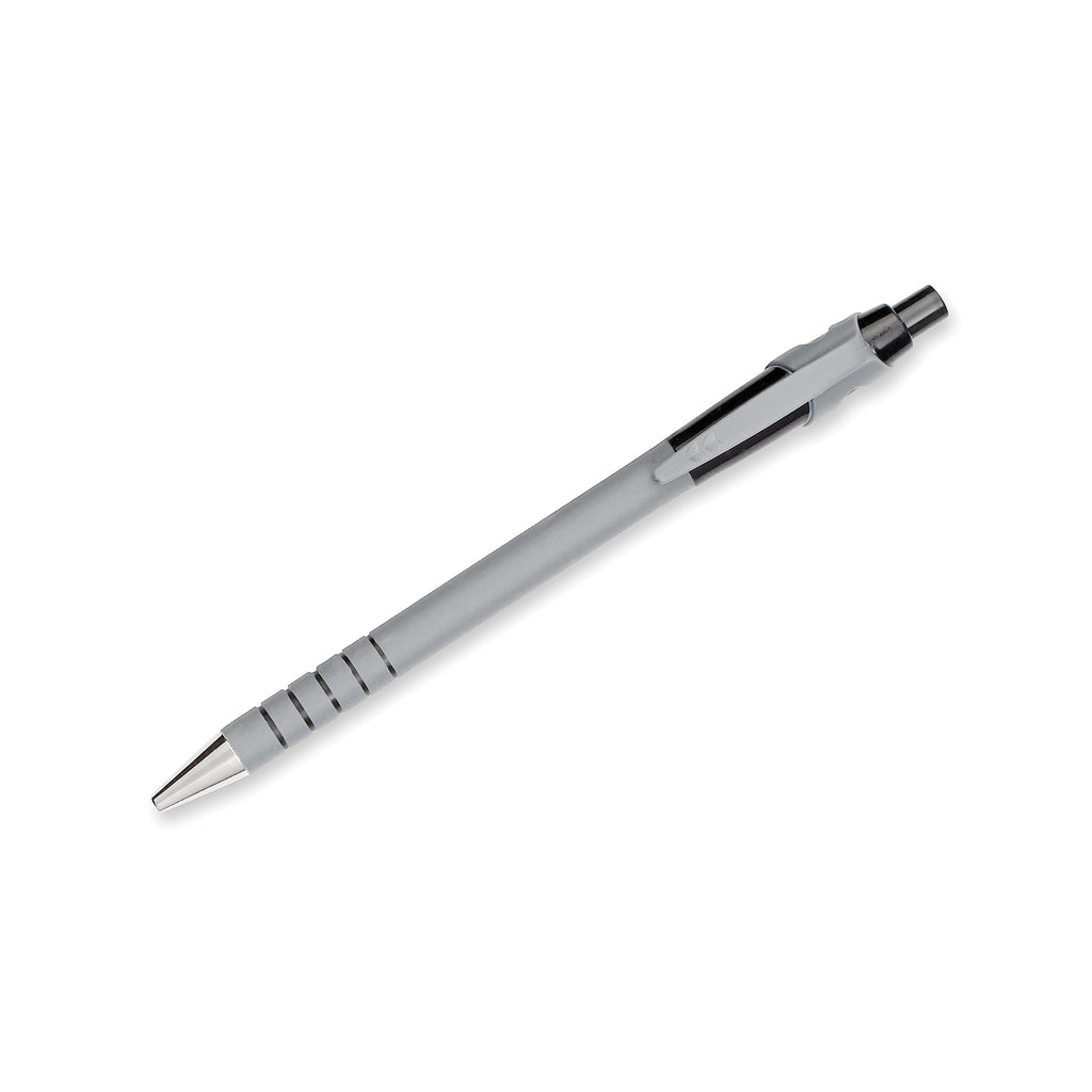 Paper Mate FlexGrip Ultra Retractable Ballpoint Pens, Fine Point (0.8 mm), Black, 12 Count