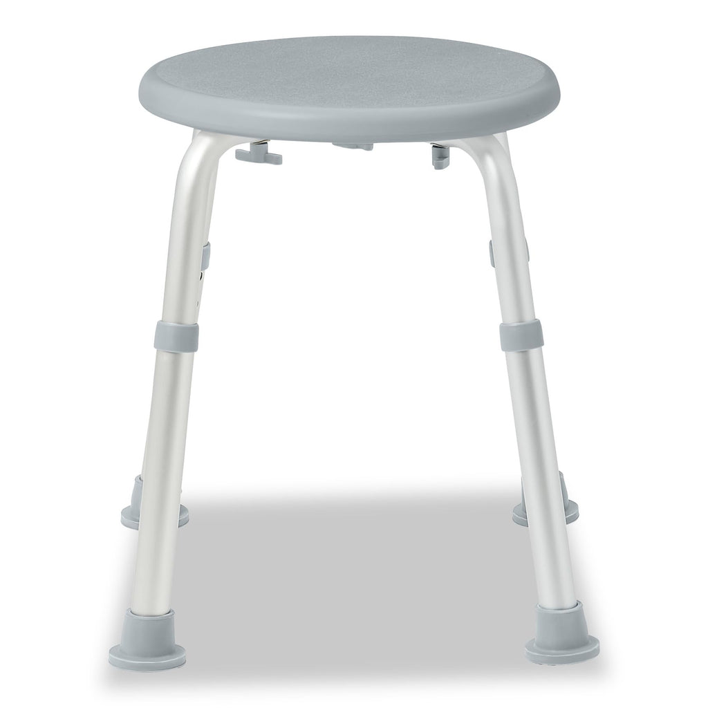 Medline Round Shower Stools, Grey