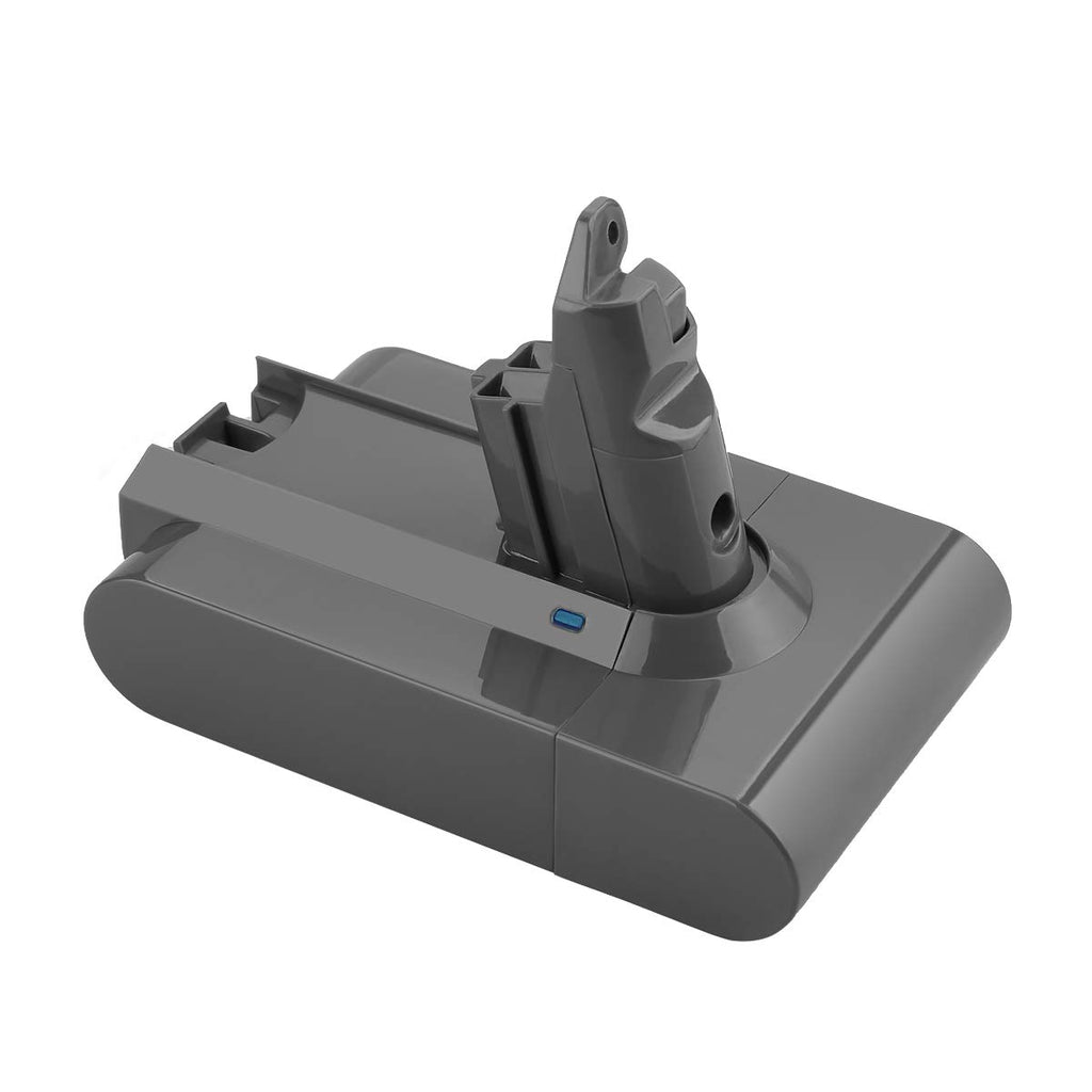 21.6V 5.0Ah Li-ion DC59 Replacement for Dyson V6 Battery, SV04 DC62 DC58 DC59 DC61 595 650 770 880 Animal DC72 DC74 V6 Cordless Handhold Pet Version Compatible with Dyson Battery V6