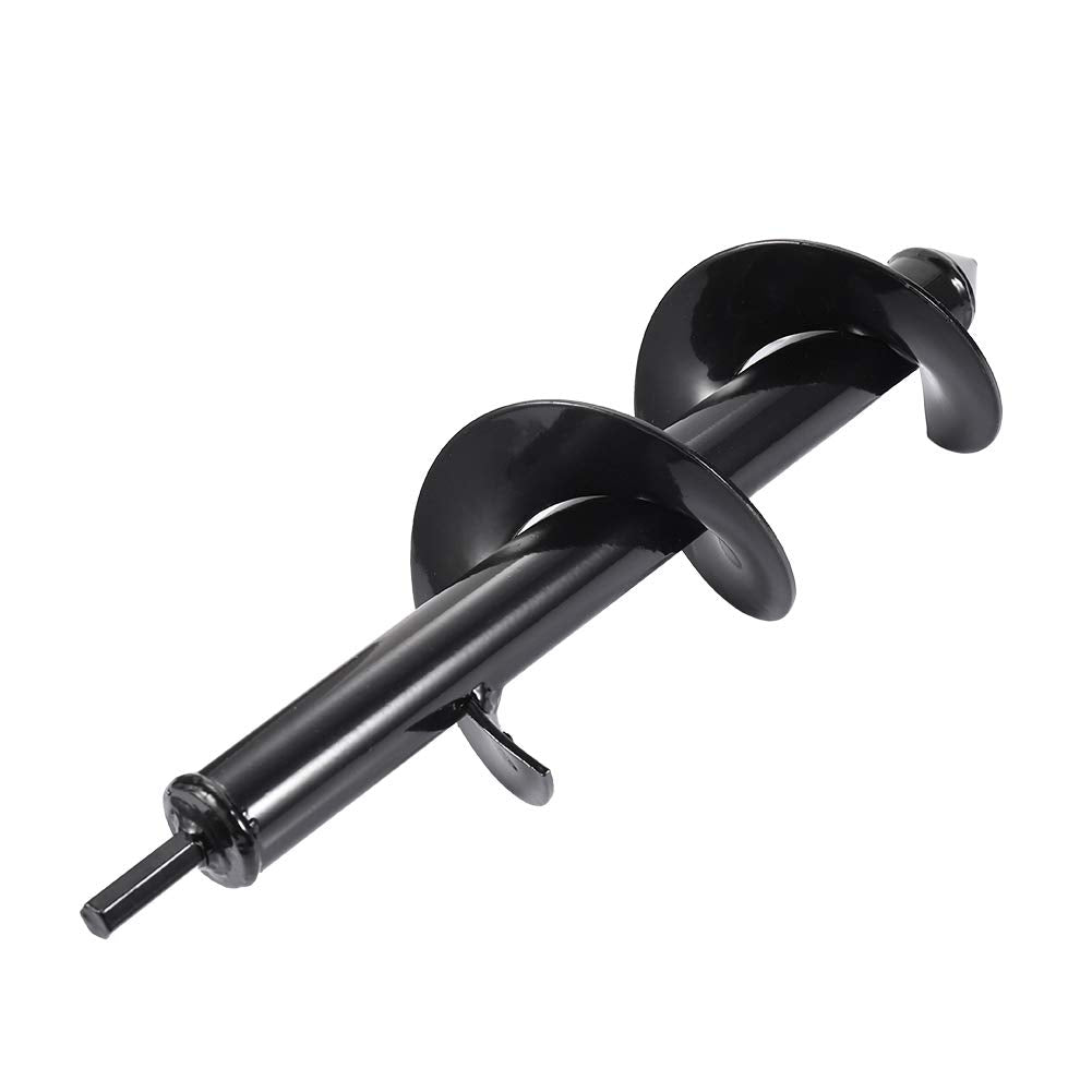 Auger Drill Bit,Non-Slip Garden Auger Spiral Drill Bit,Garden Plant Flower Bulb 3” x 12” Rapid Planter,Post or Umbrella Hole Digger for 3/8'' Hex Drive Drill