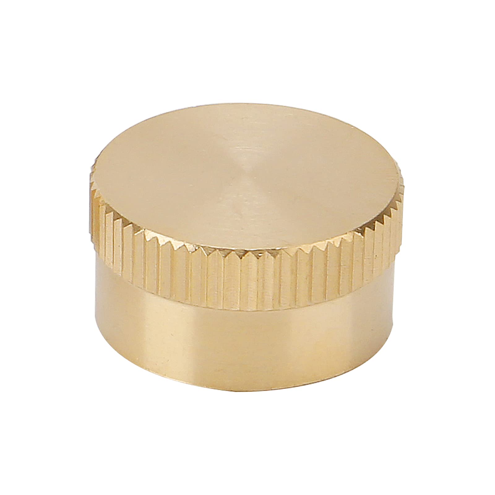 Solimeta Solid Brass 1lb Propane Tank Cap, Propane Bottle Cap Prevent Gas Leaking, 12 Packs