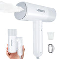 Letanta 2026 Foldable Clothes Steamer, 800W Portable Handheld Garment Steamer for Clothes, 25s Fast Heat-Up, Travel Steam Iron with 150ml Water Tank and Fabric Brush, Ideal for Home, Office & Travel