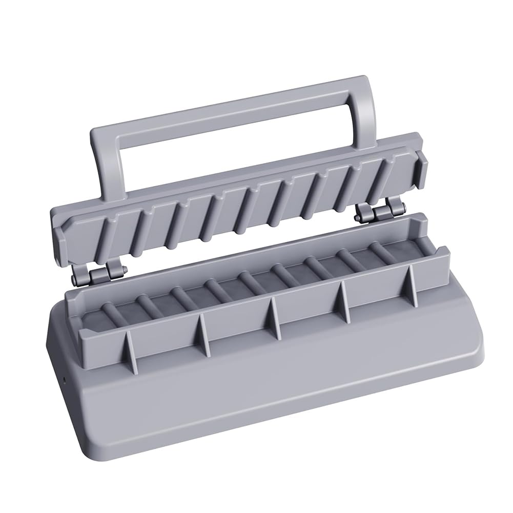 Kebab Maker, Gray Plastic Kabab, User-Friendly Essential Grilling Tool Kabob Maker, Easy to Clean Kebab, for BBQ Camping Picnics