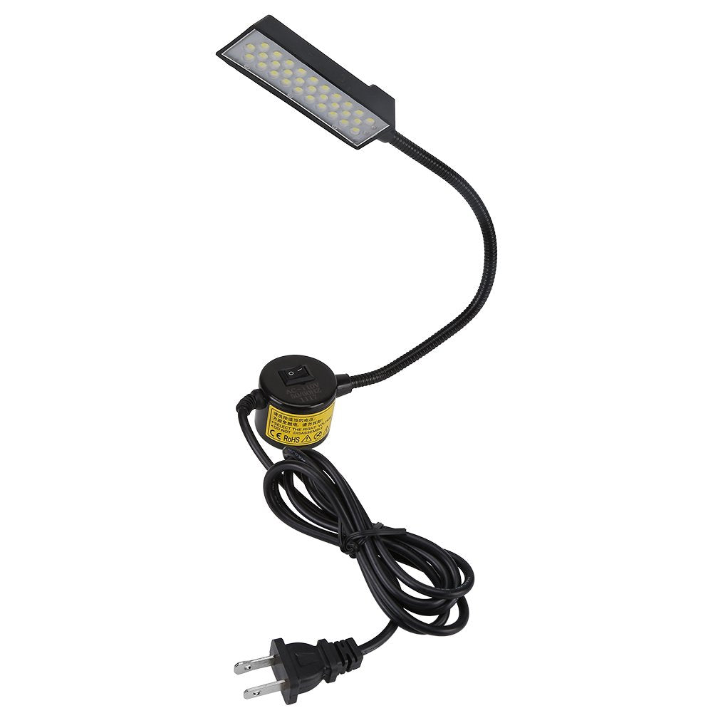 LED Light Magnetic Flexible Arm Multifunctional Worklight Daylight LEDs Craft Lights(US Plug 110V)