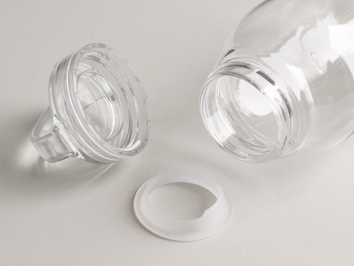 KINTO 20391 Water Bottle, Clear, 16.9 fl oz (500 ml)
