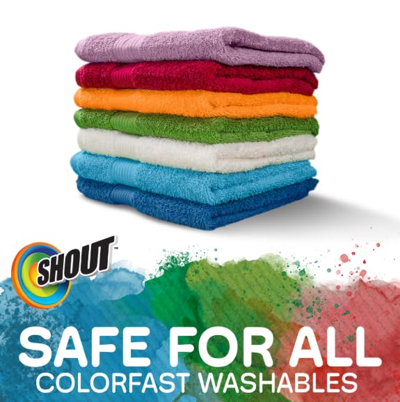 Shout Color Catcher Sheets for Laundry, Maintains Clothes Original Colors, 72 Count