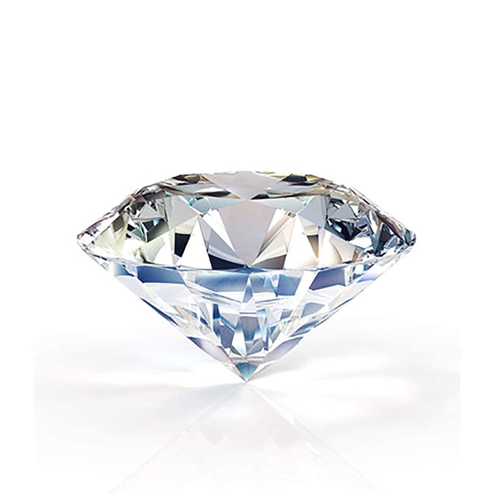100MM Large Clear Crystal Diamond Paperweight with Stand Jewels Wedding Decorations Centerpieces Home Office Desktop Decor (3.93 inch)