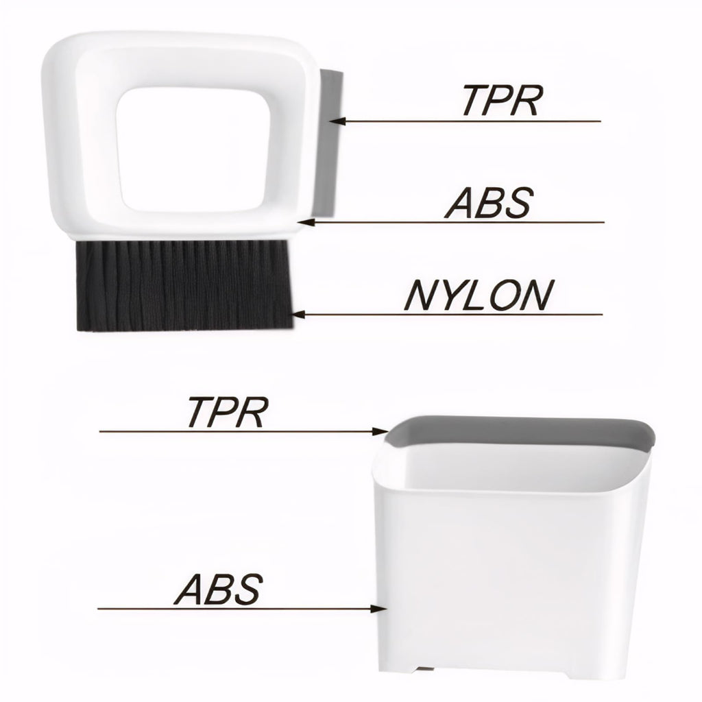 Mini Dustpan and Brush Sets Broom Perfect Fit Portable Handheld for Keyboard Bedroom Bathroom Kitchen Counter Camping Tent BBQ Table
