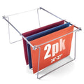 Officemate Hanging File Frames, Letter Size, Rails Fits 24" to 27", Steel, 2 Sets (91999)