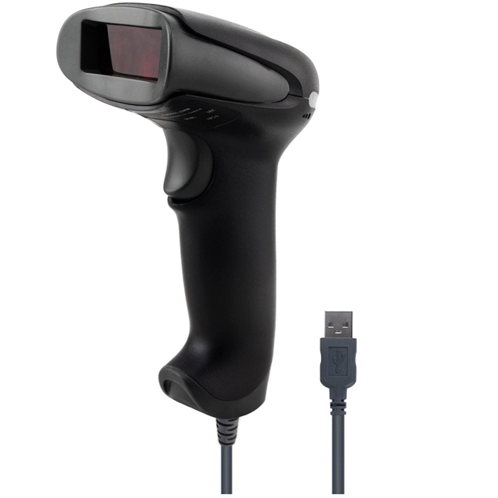 NETUM 1D Barcode Scanner Portable USB Wired Laser Barcode Reader Compatible for POS System, Windows, MAC, Linux RD-2013