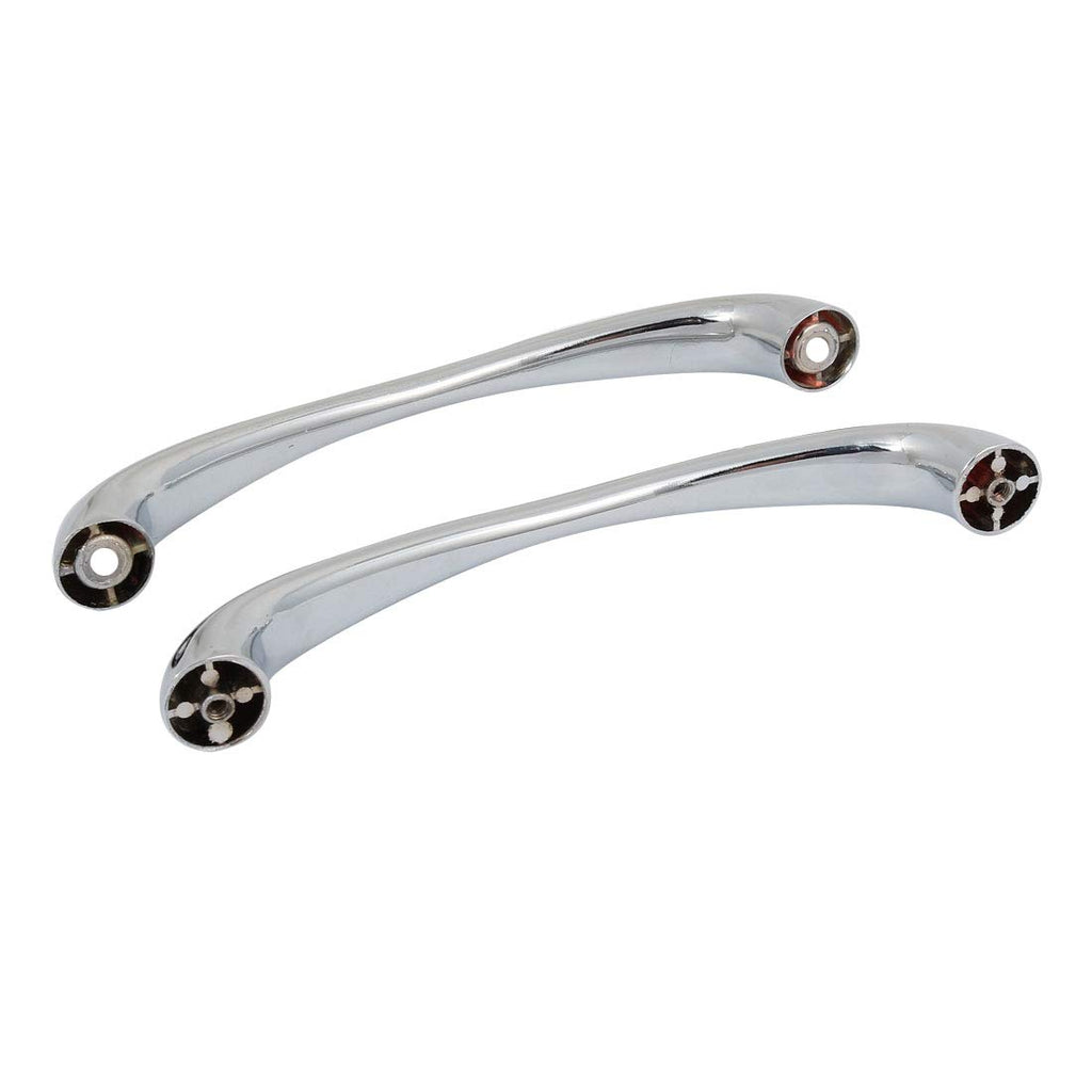 uxcell 1 Pair 145mm Hole Center Zinc Alloy Door Handle Back to Back Polished
