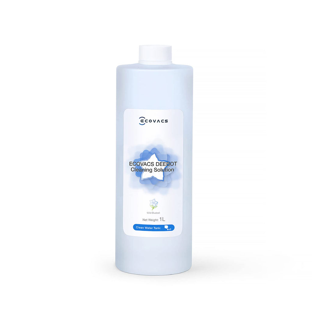 ECOVACS Multi-Surface Floor Cleaning Solution, Compatible with DEEBOT X11 OmniCyclone/X9 PRO OMNI/X8 PRO OMNI/T80 OMNI/T50 MAX PRO OMNI/ T30S Robot Vacuum, 1L