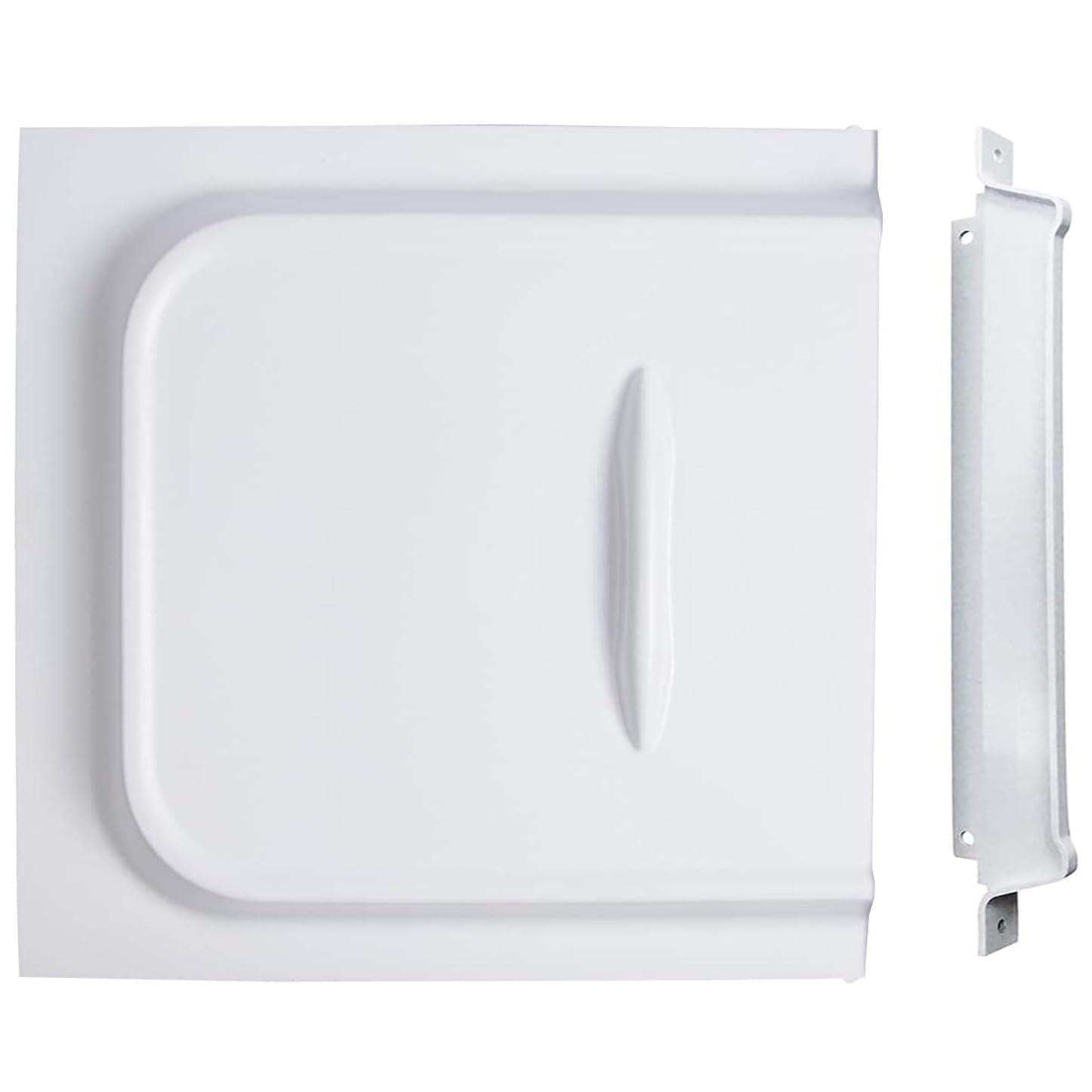 RV Screen Door Slide, ELEFOCUS Camper Screen Door Slider Panel and Handle Slider for RV, Trailer, Camper, Cargo Trailer, Motor Home, 12" x 12"
