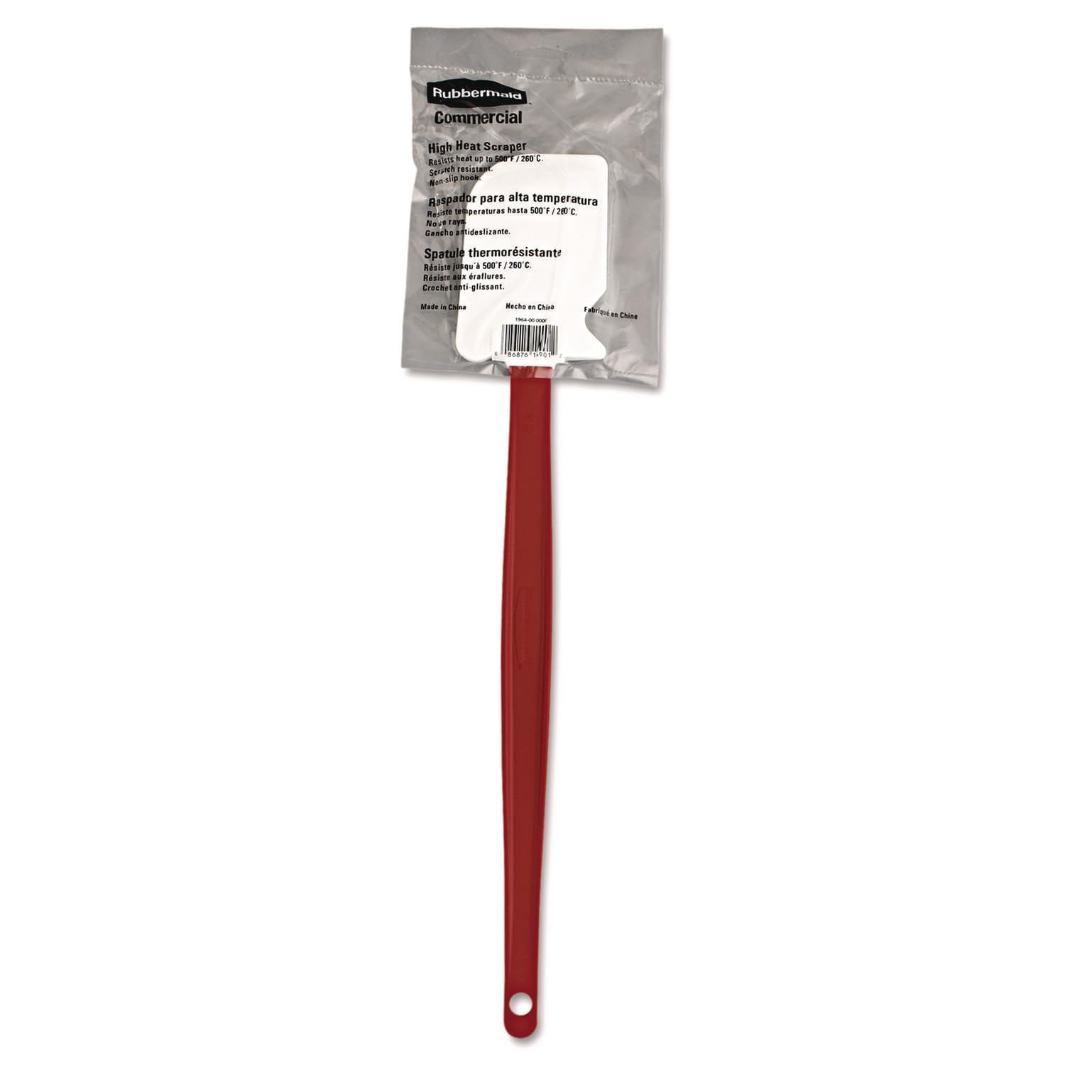 Rubbermaid Commercial High Heat Spatula, 16-1/2-Inch, Red, FG1964000000