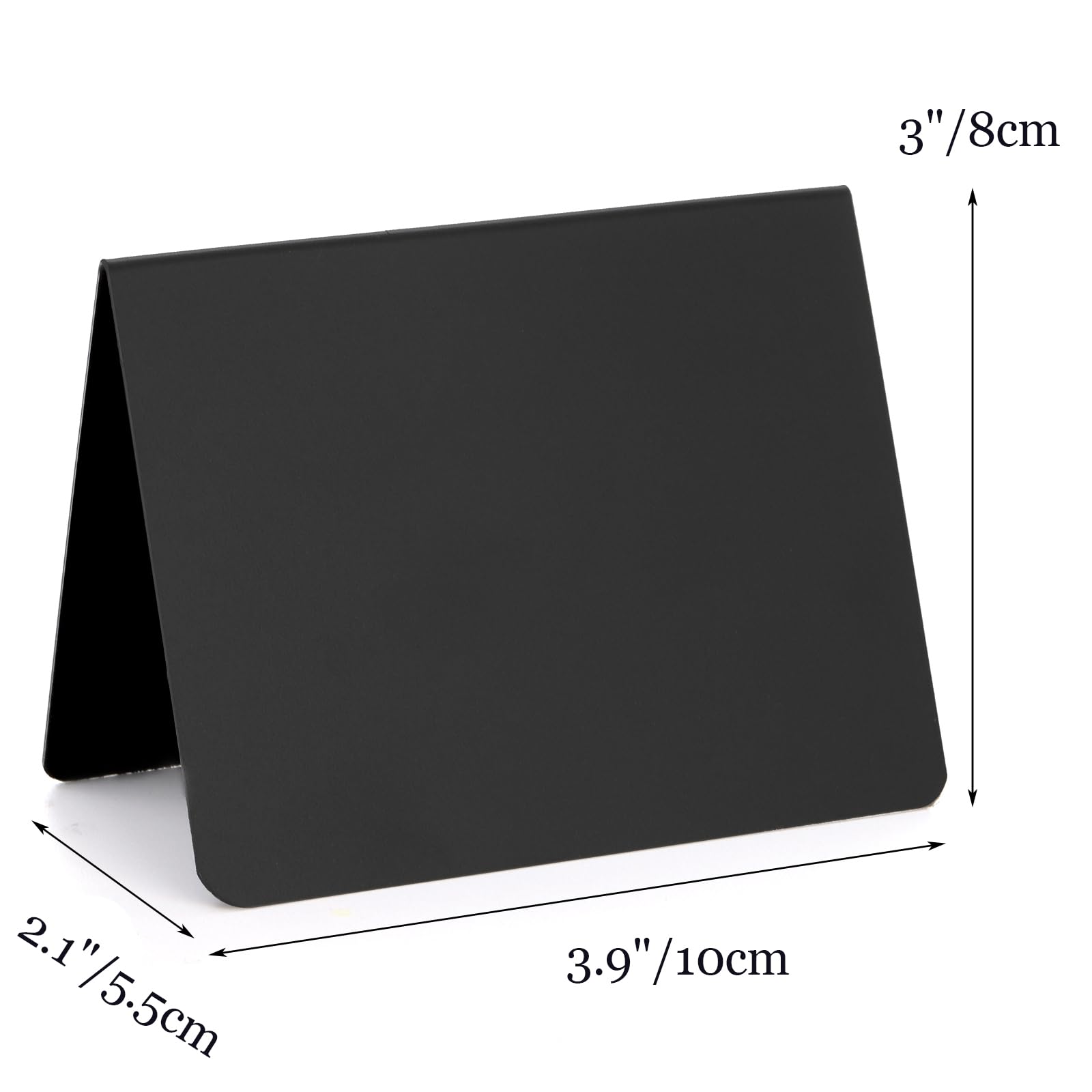 Tosnail 30 Pack 4 x 3 Inches Mini Chalkboard Signs, Food Labels, Retail Display, Small Chalkboard Labels for Retail Display, Special Events, Party Buffet