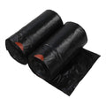 DynkoNA 1.5 Gallon Small Garbage Bags Black, Trash Bags With Handles, 110 Bags/2 Rolls